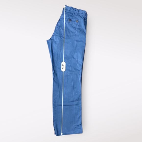 The Territory Ahead Mission Comfort Flat Front‎ Chino Pants Mens Size 32/30 Blue - Picture 5 of 11